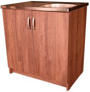 Kuchyňská skříňka s dřezem ořech 80 cm